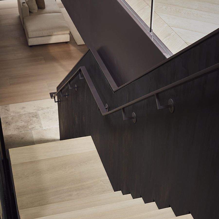 Ebony and Co project - Stairs - Continental Oak - Handcrafted Hardwood Floors