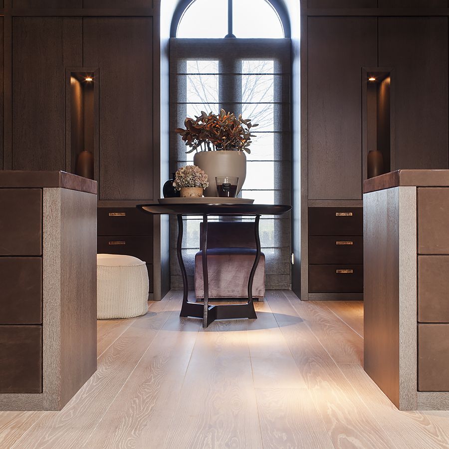 Ebony and Co project Modern Country House American White Oak Faded Silvegrey