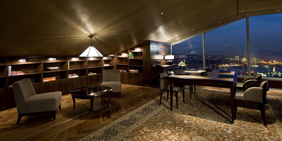 Ebony and Co project Park Hyatt Istanbul wooden floor