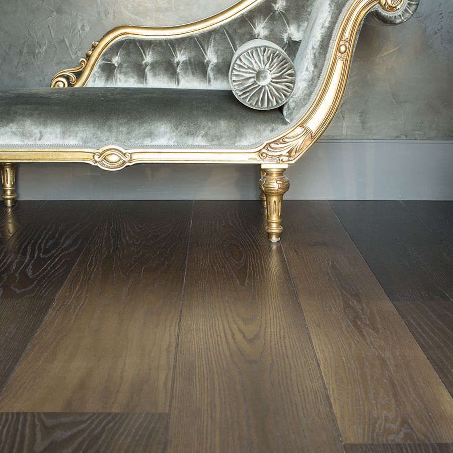 Ebony and Co Project - Solid American Red Oak Dark Marron - Wooden Floor